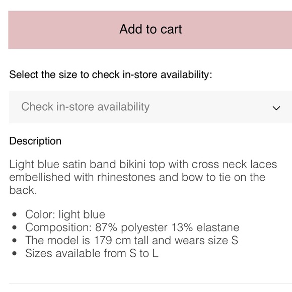 Blue Rhinestone Top Bikini Set - Picture 5 of 8